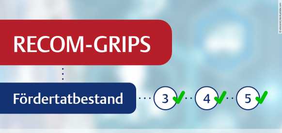 Fördertatbestand 3,4 und 5 sind mit RECOM-GRIPS erfüllt